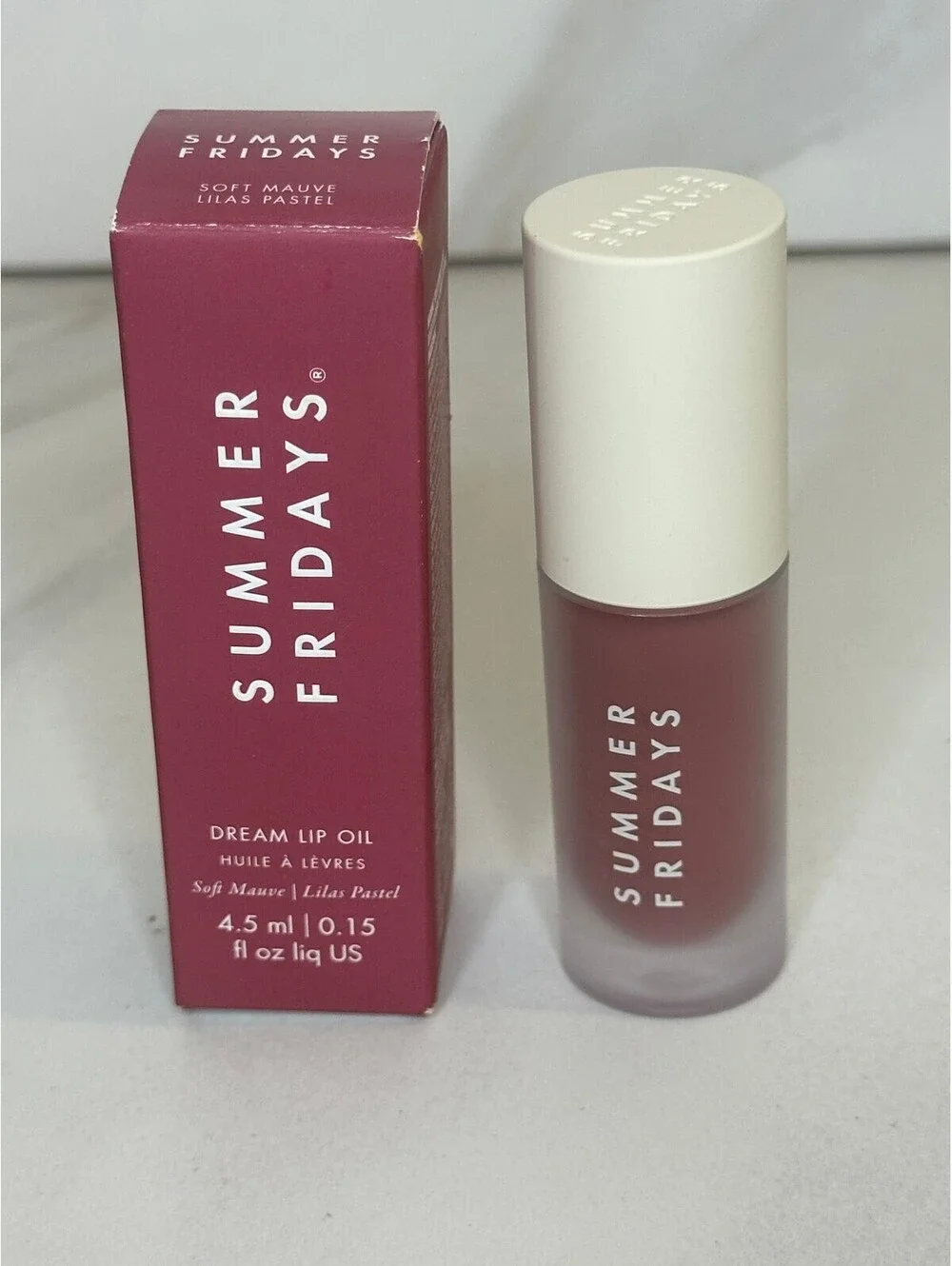 Summer Friday Dream Lip Oil - Soft Mauve 0.15 fl oz
